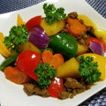 辰夫女子's cooksnap of when they made “給食の”じゃがいものカレー炒め.