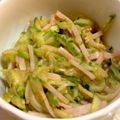 なおっぴー♡'s cooksnap of when they made 生ハムときゅうりのユッケ.