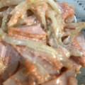 ma___111's cooksnap of when they made 簡単副菜☆もやしとハムの明太マヨ和え.