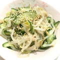 ゆみらんたん's cooksnap of when they made 超簡単もやしときゅうりのサッパリごま醤油.