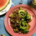 たぁープ〜's cooksnap of when they made (超簡単)ゴーヤの豚味噌炒め.