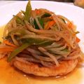 patepateco's cooksnap of when they made 和風ハンバーグのあんかけソース.