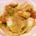 yama-chan's cooksnap of when they made 厚揚げとキャベツのオイスターソース炒め.