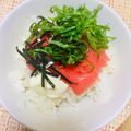 あめにゃん's cooksnap of when they made まったりピリ辛☆魅惑の明太バター醤油ご飯.