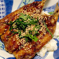 okomayuu's cooksnap of when they made イワシの蒲焼き.