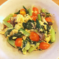 ちいちい116's cooksnap of when they made 和風☆小松菜とトマトのたまご炒め.
