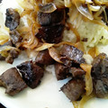 Finfin2010's cooksnap of when they made とろりん 鶏レバー＆玉ねぎの甘辛炒め.