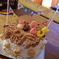 みゆcooking's cooksnap of when they made モンブランのアントルメ(ホールケーキ).
