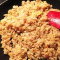 ame-ikuru's cooksnap of when they made すぐできるパラパラネギ炒飯.