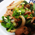 ゆち8's cooksnap of when they made 紫蘇香る☆豚小間と玉ねぎのマヨ味噌炒め♪.
