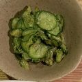 min☆___'s cooksnap of when they made きゅうりの白みそ胡麻和え.