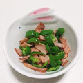 もぐ・ω・くま's cooksnap of when they made 超簡単お弁当おかず！ピーマンとハム炒め☆.