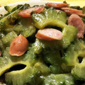 クック大好きてるたん's cooksnap of when they made ゴーヤとウインナーのマヨ塩こしょう炒め.