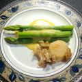 ルチアーノ★★★'s cooksnap of when they made アスパラガスのオランデーズソースがけ.