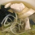 sh1t4brain's cooksnap of when they made 濃厚鶏スープで作った鶏にゅうめん.