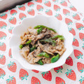 あやちん０８１６'s cooksnap of when they made 簡単おかず【豚とピーマンのオイバタ炒め】.