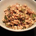 あっこ姉's cooksnap of when they made オイスターソース風味のネギ入り豆腐そぼろ.