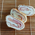 sugar＊snow's cooksnap of when they made 卵白とハムの卵焼き☆.