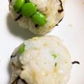67luna's cooksnap of when they made 妊娠、授乳に！枝豆チーズの昆布おにぎり.