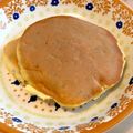 fufu's cooksnap of when they made ハロウィンにも♪南瓜の無添加ホットケーキ.