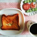 Newチヨコっと♪'s cooksnap of when they made 超簡単✿クイニーアマン風食パン✿.