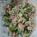ゆかいなゆったん's cooksnap of when they made レンジで簡単☆おくらのツナマヨ和風サラダ.