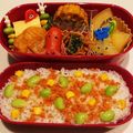 こともみ's cooksnap of when they made コーンと枝豆の串！隙間埋めおかずに！.