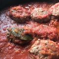 ﾙｲにゃんこ's cooksnap of when they made 手作り☆トマトソースの煮込みハンバーグ♥.