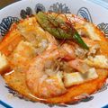 poire1113's cooksnap of when they made 簡単ラクサ★ココナツミルクのアジアンヌードル.