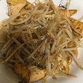 みりん調味料's cooksnap of when they made 【節約】もやしと厚揚げのしょうが炒め.
