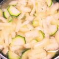 クック7NA4SM☆'s cooksnap of when they made ズッキーニと薄あげの味噌汁.