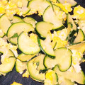 クック7NA4SM☆'s cooksnap of when they made 簡単！ズッキーニとふんわり卵の中華炒め.