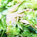 mionami's cooksnap of when they made レタスとハムのマヨポン和え.