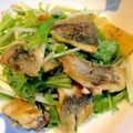 葉っぱのドイリー's cooksnap of when they made LDL対策！焼きアジフライわさび檸檬醤油.