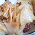 つじもき's cooksnap of when they made 即席漬物＊大根の梅和え.