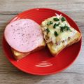 のんべぇヒロ's cooksnap of when they made 玉葱とツナのマヨネーズチーズトースト.