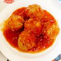 にゃにゃん16's cooksnap of when they made 簡単常備菜!!茹でてヘルシーミートボール.