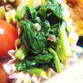 とっぽぎがおちゃん's cooksnap of when they made ほうれん草のおかかあえ（お弁当用）.