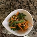クックVE4VMR☆'s cooksnap of when they made ゴーヤと人参の胡麻油・ポン酢和え.