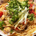 yiys's cooksnap of when they made 和風あさりとトマトのスープパスタ.