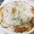 へろへろへ's cooksnap of when they made ジャガイモとベーコンのチーズ焼き.