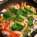 たまわか！'s cooksnap of when they made 美味しく出来る♪エビときのこのアヒージョ.