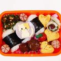 めいめい☆☆☆'s cooksnap of when they made おすわりネコちゃん＊キャラ弁.