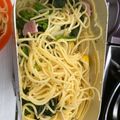 テヨン1's cooksnap of when they made キャンプ飯　メスティン　クリームパスタ.