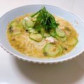 ｎａｂｅｋｏ's cooksnap of when they made (備忘録)リュウジさんの冷汁.