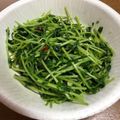 chi−ちゃん's cooksnap of when they made 5分で簡単！節約＊豆苗の中華炒め.