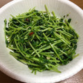 chi−ちゃん's cooksnap of when they made 5分で簡単！節約＊豆苗の中華炒め.
