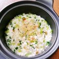 よよっち♪'s cooksnap of when they made 小松菜と梅干しのお粥＊.