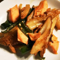 とにーにょ's cooksnap of when they made ＊塩鮭＆ちくわのきんぴら＊.