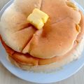 Mai19C's cooksnap of when they made カントリーマァムとHKMでパンケーキ.